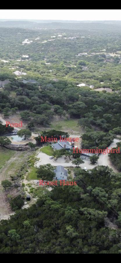 Hummingbird Haus - Hill Country Views On 20 Acres With Firepit Spring Branch Exterior foto